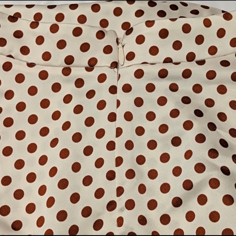 eva mendez polka dot midi skirt!